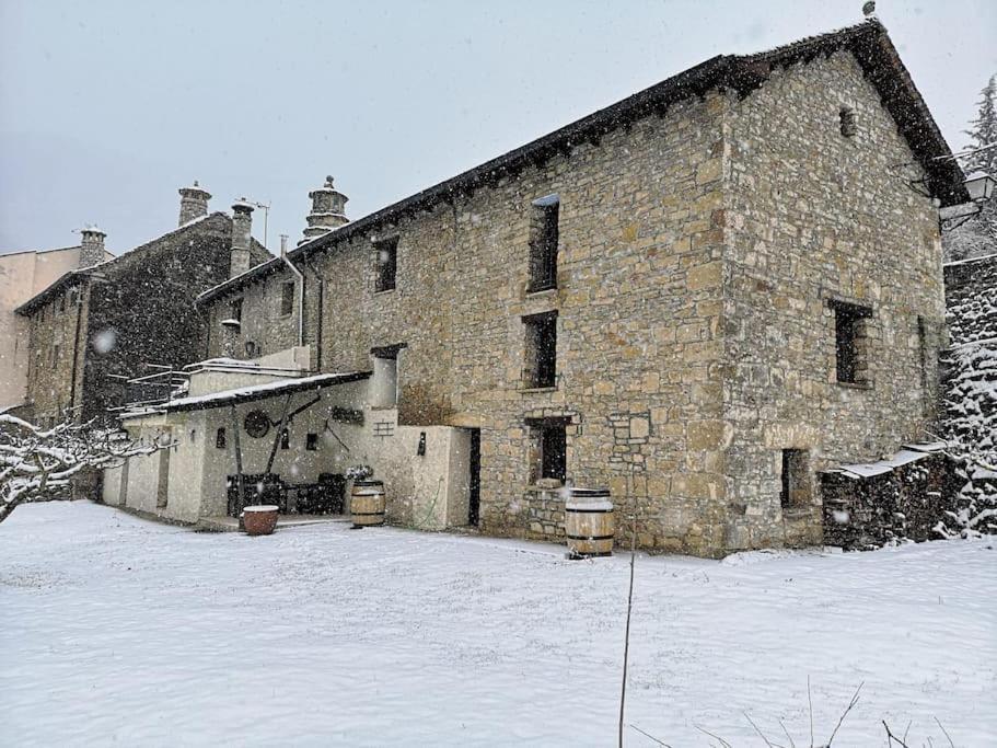Casa Rural Barangua En El Pirineo Aragones Санта-Крус-де-ла-Серос Экстерьер фото